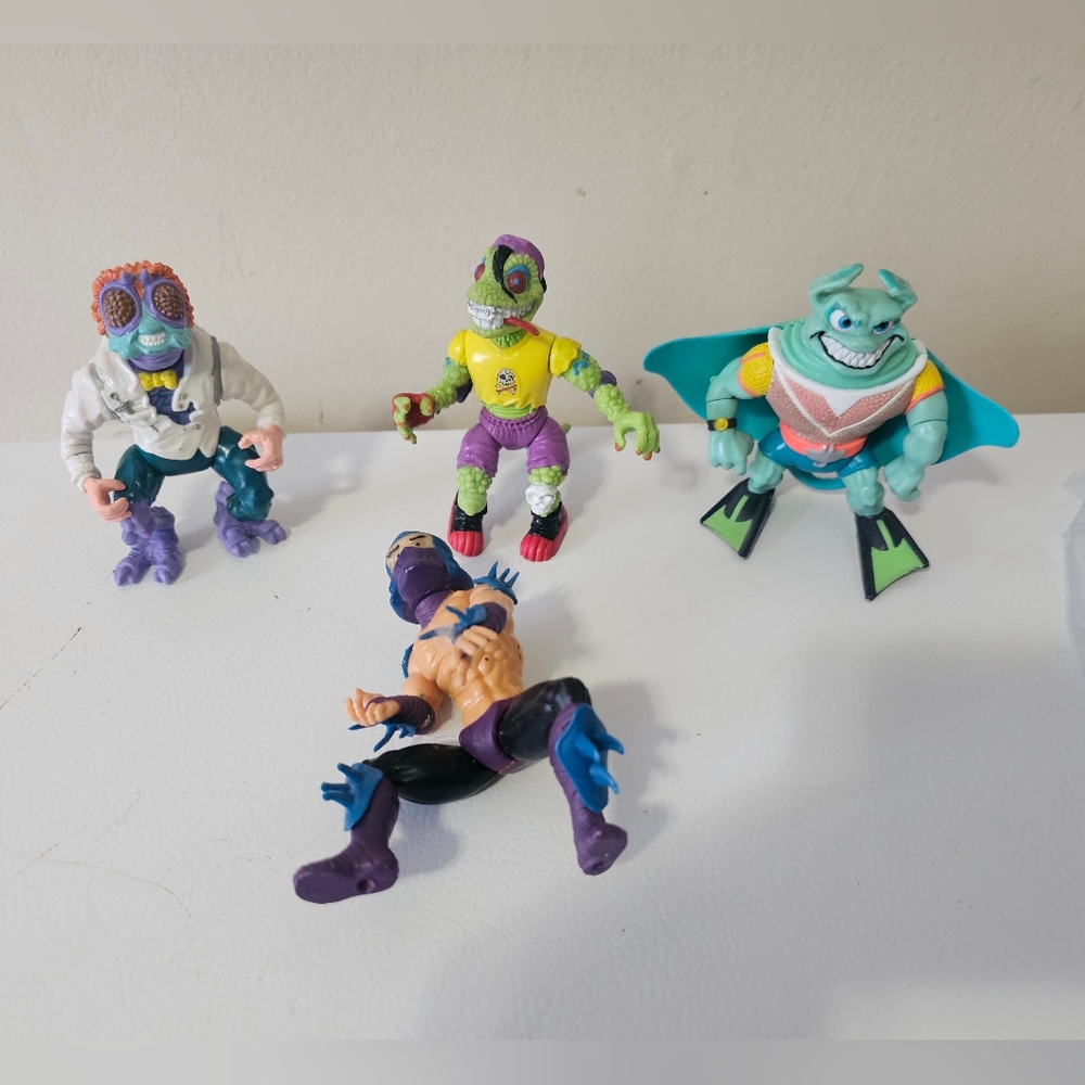 Playmates Teenage Mutant Ninja Turtles Set Of 4
